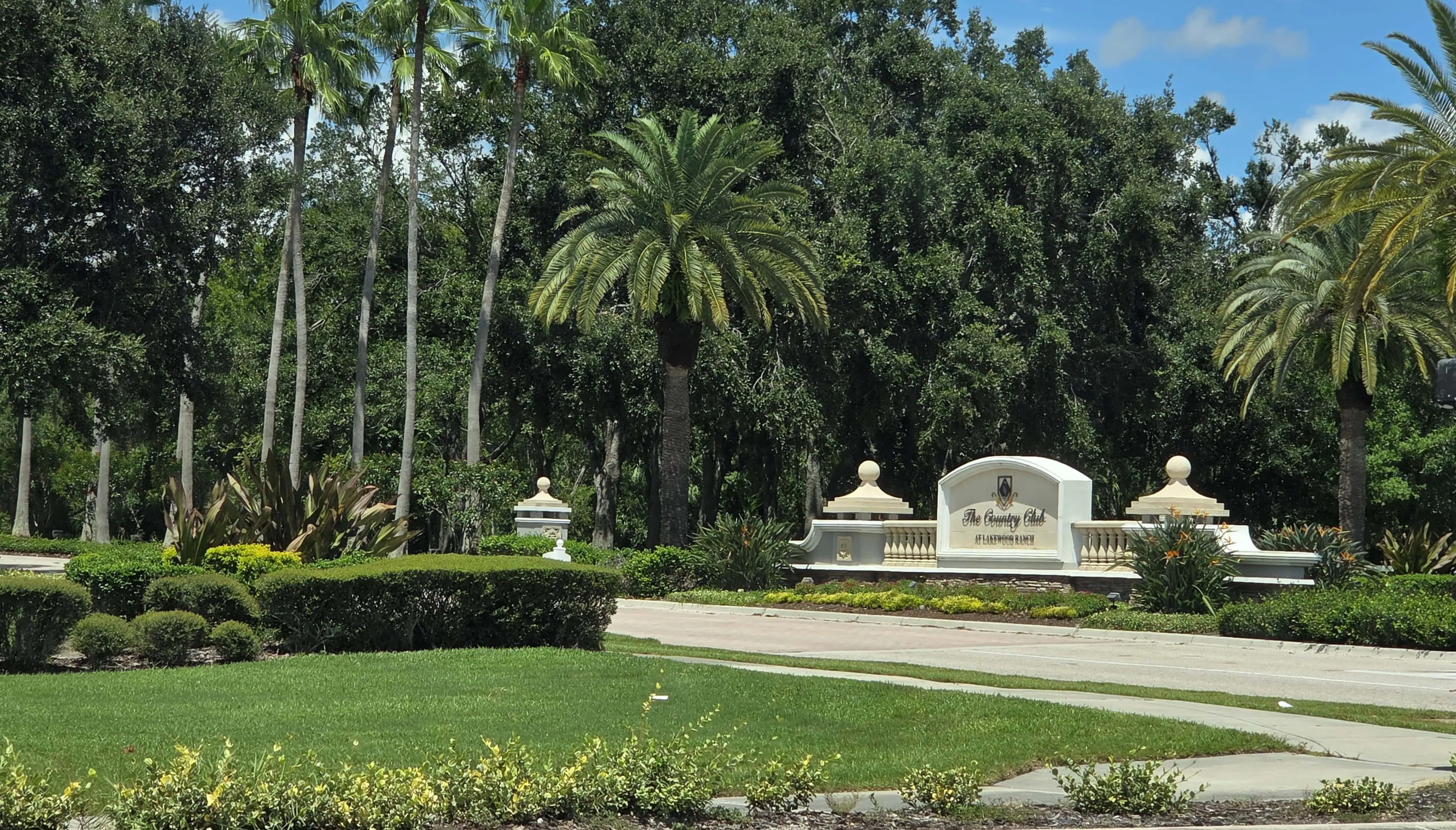 The Entrance to the Country Club at Lakewood Ranch in Sarasota